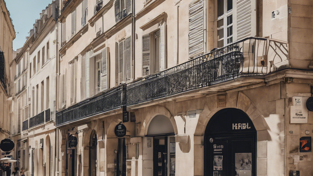 Illustration détaillée sur rue de l'herberie montpellier